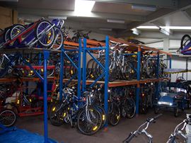 About Bike Hire is like the Tardis....it holds more bikes than even we expect.